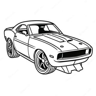 Fast And Furious Car Coloring Page 47212-37839