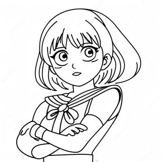 Sailor Saturn Coloring Page 47232-37854