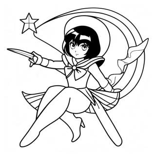 Sailor Saturn Coloring Pages