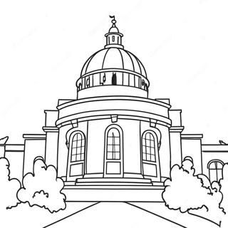 Indiana State Outline Coloring Page 47242-37860