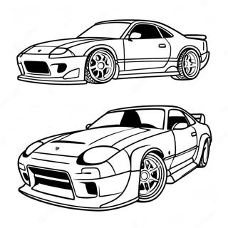 Need For Speed Drift Car Coloring Page 47253-37872