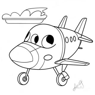 Jay Jay The Jet Plane Coloring Pages