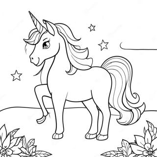 The Last Unicorn Coloring Pages