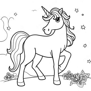 The Last Unicorn Magical Coloring Page 47272-37886