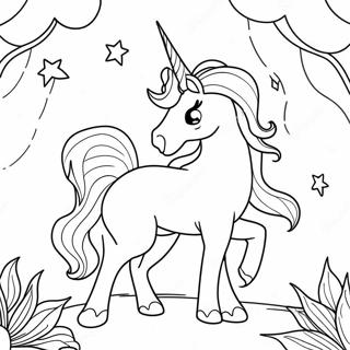 The Last Unicorn Magical Coloring Page 47272-37887