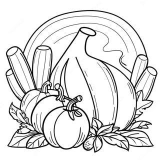 Harvest Coloring Pages