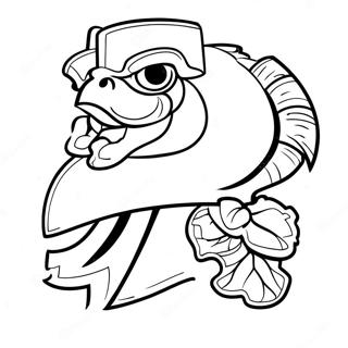 Iowa State University Mascot Coloring Page 47333-37936