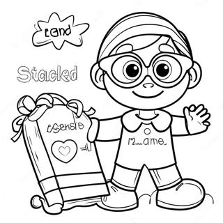 Sight Word 2nd Grade Coloring Page 47342-37939