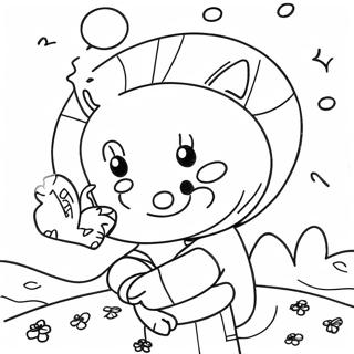 Happy Sight Words Coloring Page 47343-37942