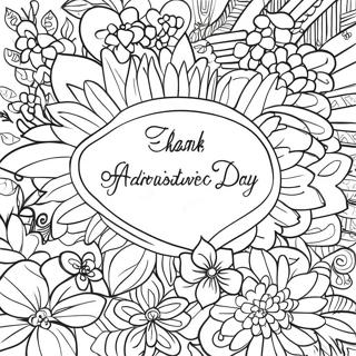 Thank You Administrative Professionals Day Coloring Page 47352-37946