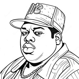 Biggie Smalls Coloring Page 47382-37971