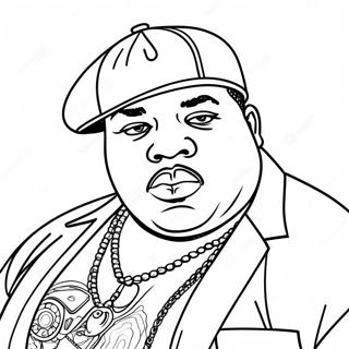 Biggie Smalls Coloring Page 47382-37972