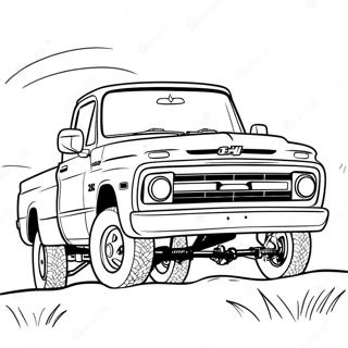 Chevy C10 Coloring Pages