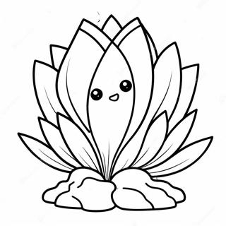 Cute Succulent Plant Coloring Page 47403-37991