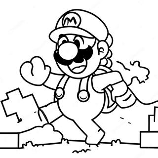 Super Mario Bros Movie Coloring Pages