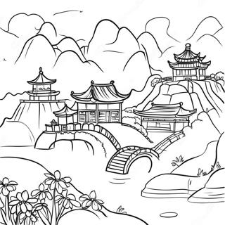 China Coloring Pages