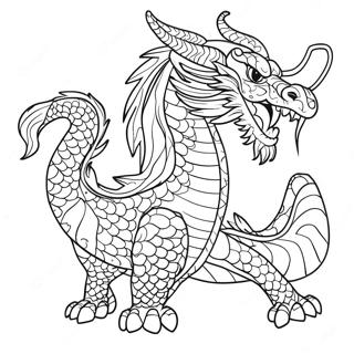 Chinese Dragon Coloring Page 47423-38010