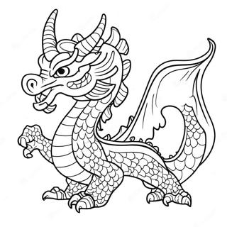 Chinese Dragon Coloring Page 47423-38011