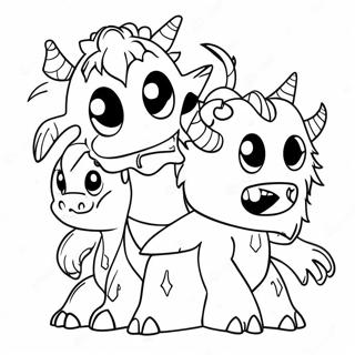 Super Monsters Coloring Page 47432-38007