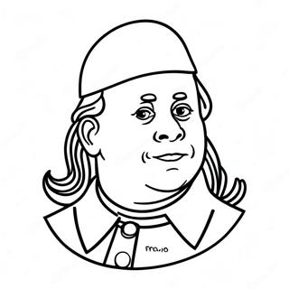 Franklin Coloring Pages