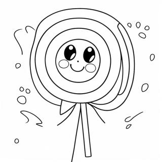 Adorable Lollipop Coloring Page 47463-38038