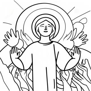 Worship Coloring Pages