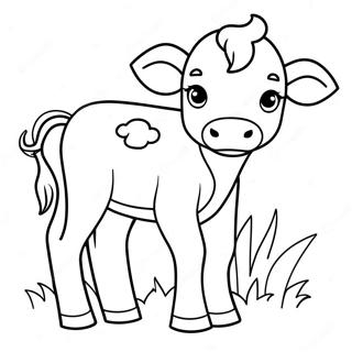 Calf Coloring Page 47502-38066