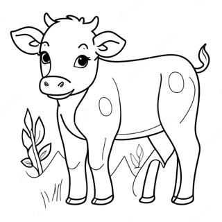 Calf Coloring Page 47502-38067