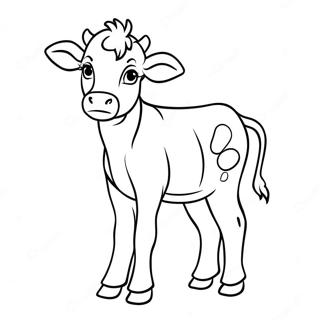 Calf Coloring Page 47502-38068