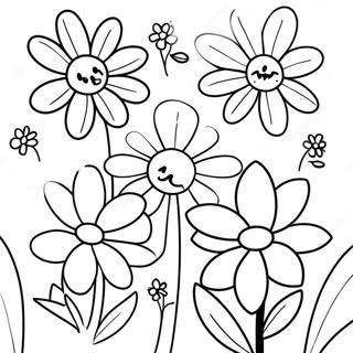 Crayola Spring Flowers Coloring Page 47592-38134