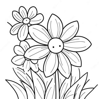 Crayola Spring Flowers Coloring Page 47592-38135