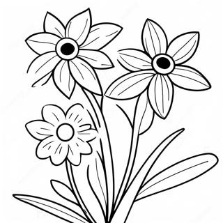 Crayola Spring Flowers Coloring Page 47592-38136