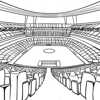 Exciting Football Stadium Coloring Page 47623-38168