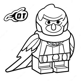 Lego Robin Coloring Page 47642-38178