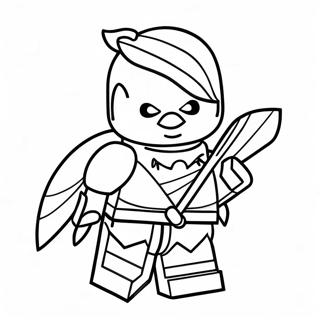 Lego Robin Coloring Page 47642-38180