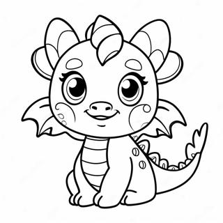 Dragon Girl Coloring Pages