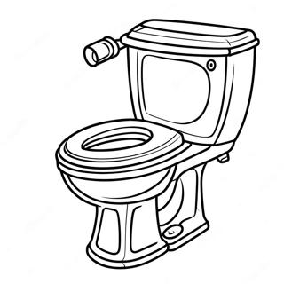 Titan Skibidi Toilet Coloring Pages