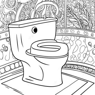 Titan Skibidi Toilet Coloring Page 47722-38242