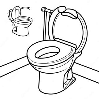 Funny Titan Skibidi Toilet Coloring Page 47723-38245