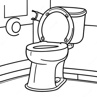 Funny Titan Skibidi Toilet Coloring Page 47723-38246