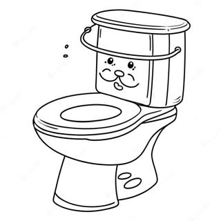 Funny Titan Skibidi Toilet Coloring Page 47723-38248