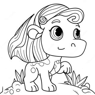 Fun Digital Coloring Page For Beginners 47733-38260