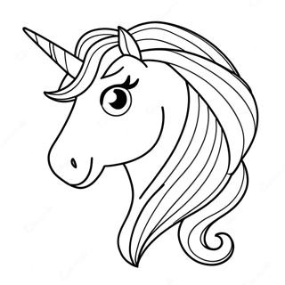 Unicorn Among Us Coloring Pages