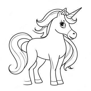 Unicorn Among Us Coloring Page 47762-38271