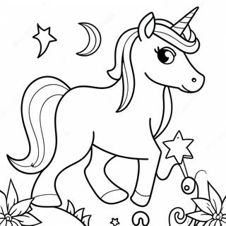 Unicorn Among Us Coloring Page 47762-38272