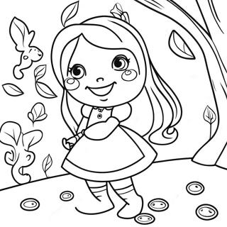 Alice S Nightmare In Wonderland Coloring Page 47772-38282