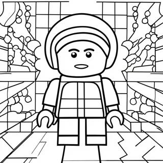 Lego Person Coloring Page 47792-38295