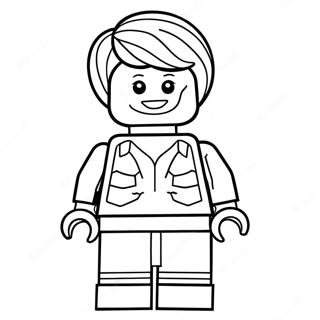 Lego Person Coloring Page 47792-38296