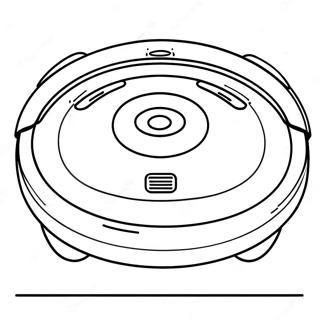 Cute Roomba Vacuum Coloring Page 47813-38317