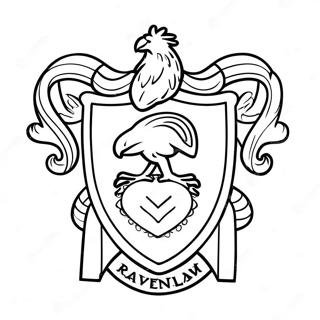 Ravenclaw Crest Coloring Page 47862-38352